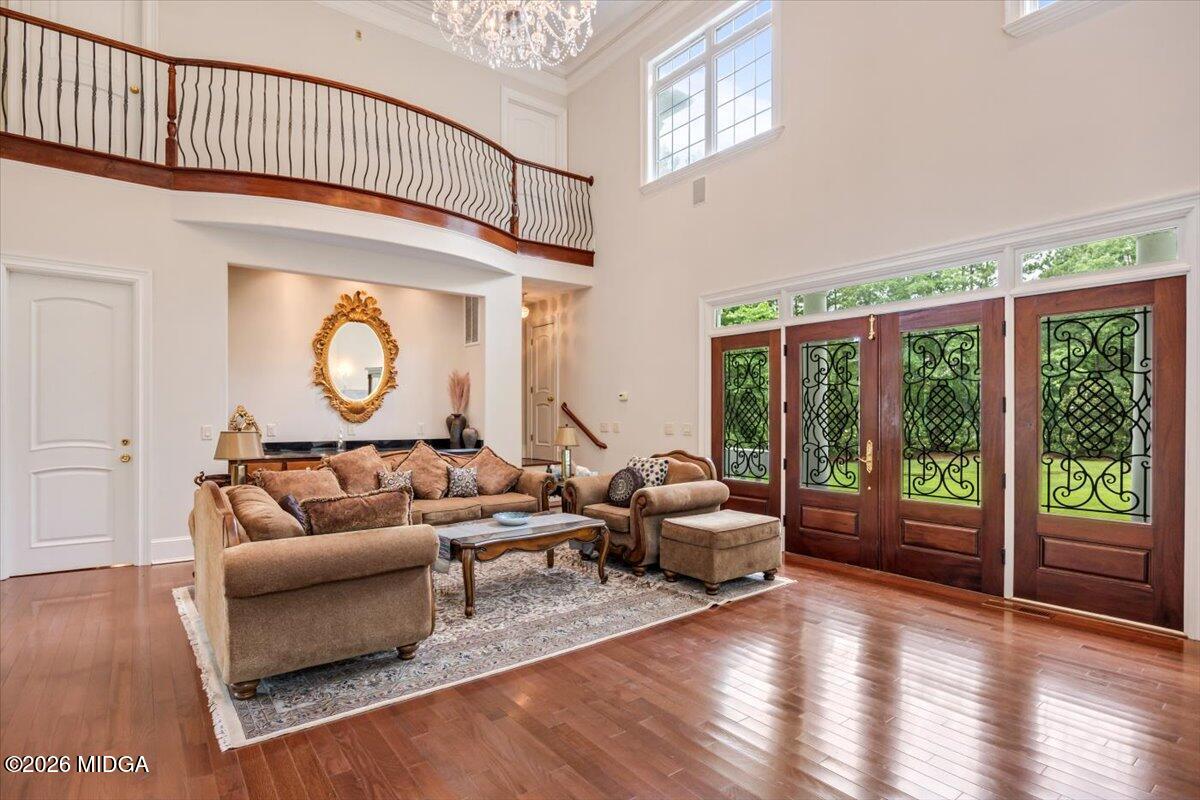 311 North Rivoli Farms Drive Macon, GA 31210 - Photo 40 of 79 a living room with furniture and a large window