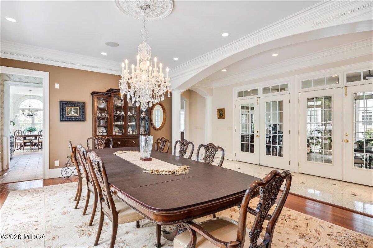 311 North Rivoli Farms Drive Macon, GA 31210 - Photo 6 of 79 a view of a dining room with furniture and window