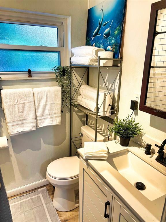 40 East Princeton Street Orlando, FL 32804 - Photo 5 of 14 a bathroom with a sink and a toilet