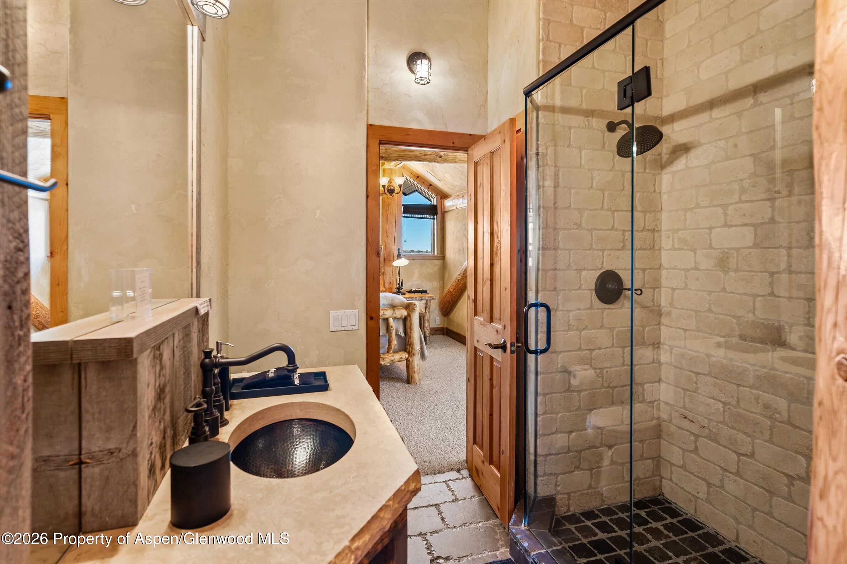 1450 Mesa Road Snowmass, CO 81654 - Photo 24 of 49 8-9GuestBathroom