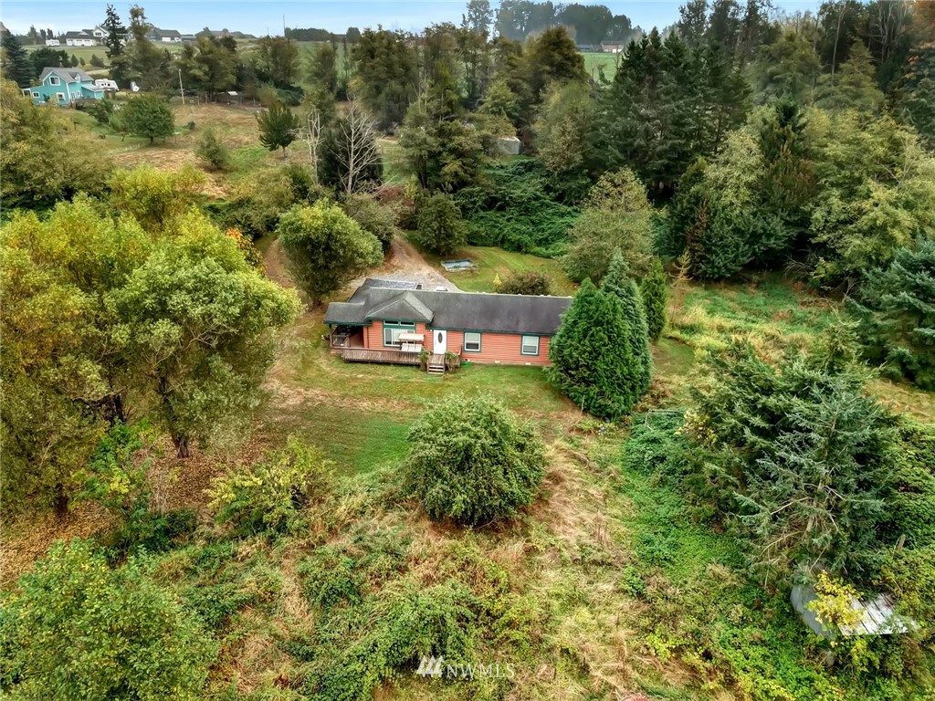 3125 Brown Road Ferndale, WA 98248 - Photo 22 of 24 an aerial view of a house with a yard
