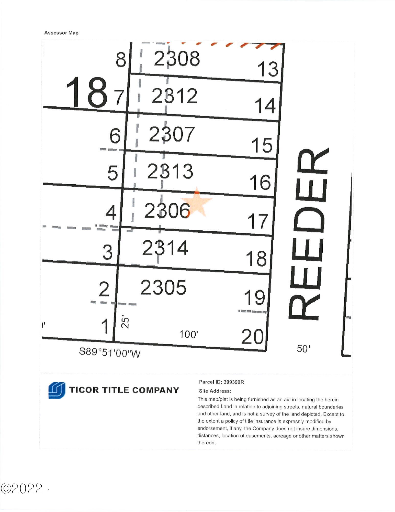17 Reeder Street Tillamook, OR 97141 - Photo 1 of 1 Plat Map