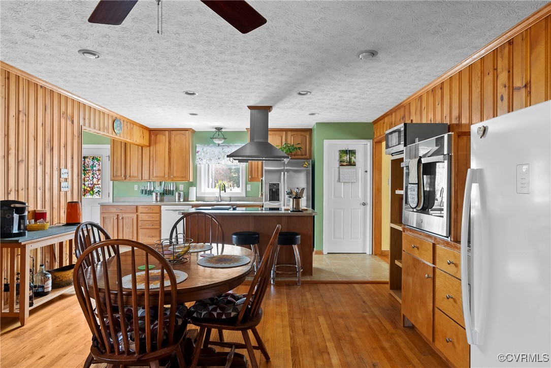 9320 Old Forge Road Providence Forge, VA 23140 - Photo 11 of 50 Dining space featuring light wood-type flooring, w
