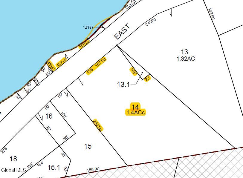 210 East Lake Road Cossayuna, NY 12823 - Photo 63 of 63 Tax Map