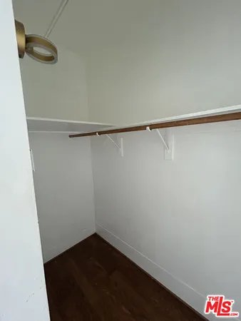 a close view of closet