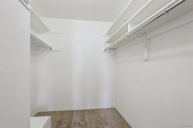 a view of walk in closet