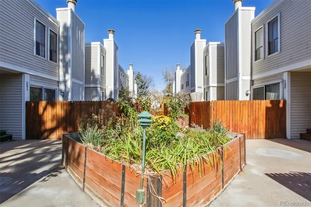 a street view with tall buildings