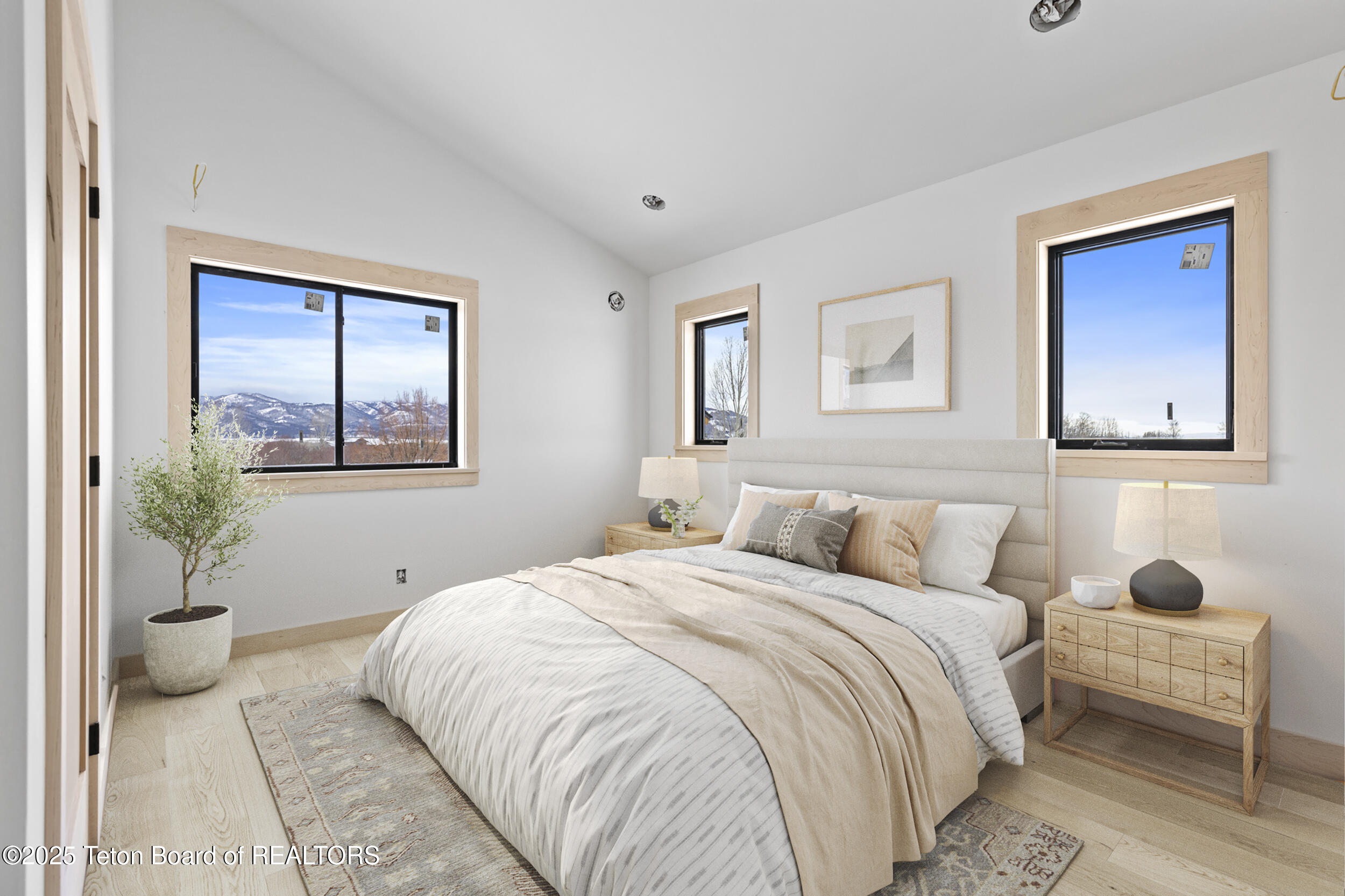 6022 Fox Springs Drive Victor, ID 83455 - Photo 42 of 65 Virtually Staged Guest Bed