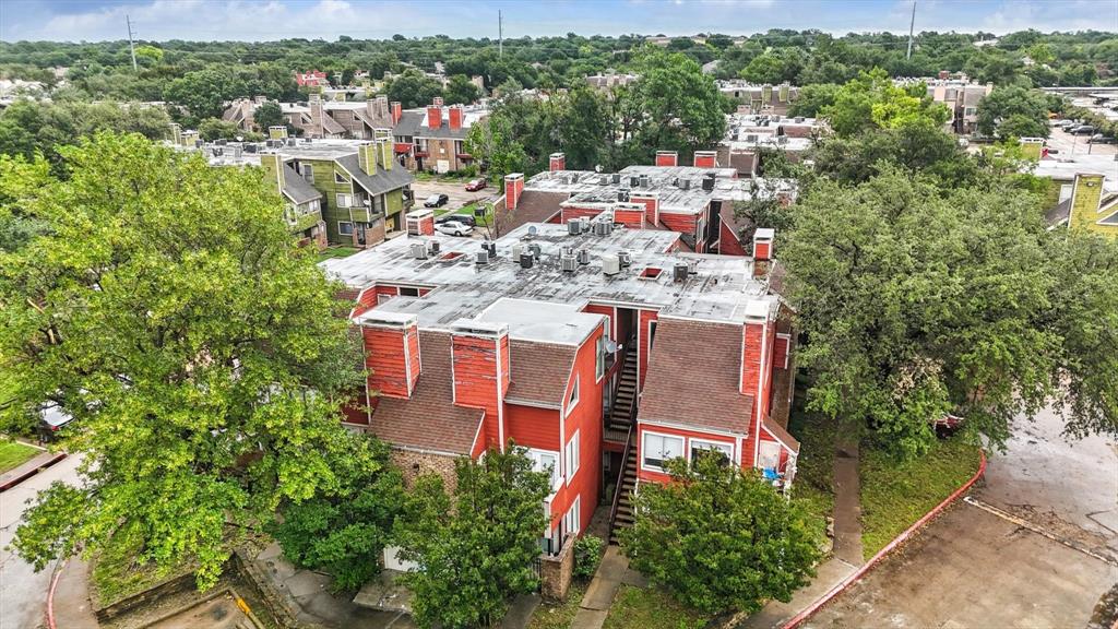 9805 Walnut Street, Unit 201 Dallas, TX 75243 - Photo 26 of 26 View of drone / aerial view