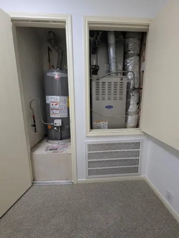 a view of empty room