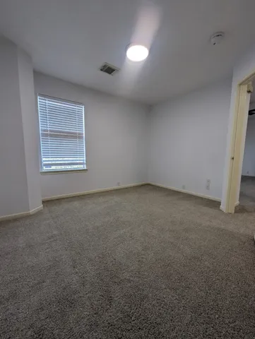 a view of a room with walk in closet