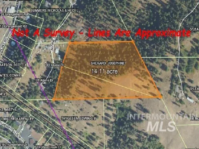 $74,900 | Tbd Alpine Drive, Orofino, ID 83544