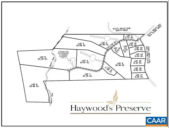 $119,000 | Lot 17 Pea Ridge Road, Stanardsville, VA 22973