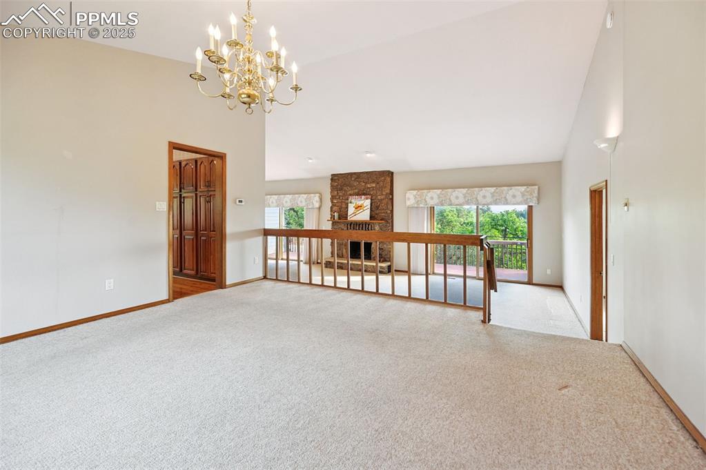 635 Royal Oak Drive Colorado Springs, CO 80906 - Photo 10 of 47 a view of a room with a balcony