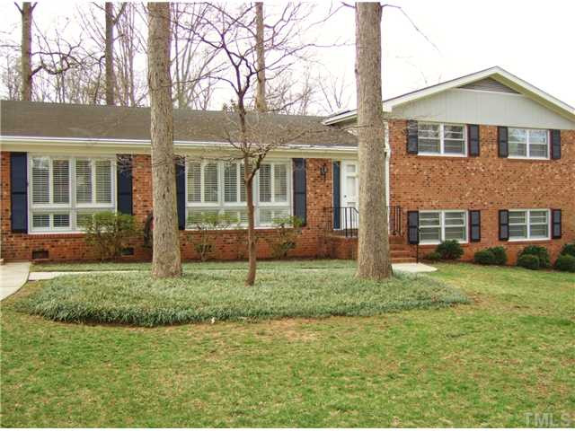 4225 Redington Drive Raleigh, NC 27609 - Photo 1 of 25 This appealing home sets back from the street. It has a mostly brick exterior and trim was painted in 2013. Exterior Front