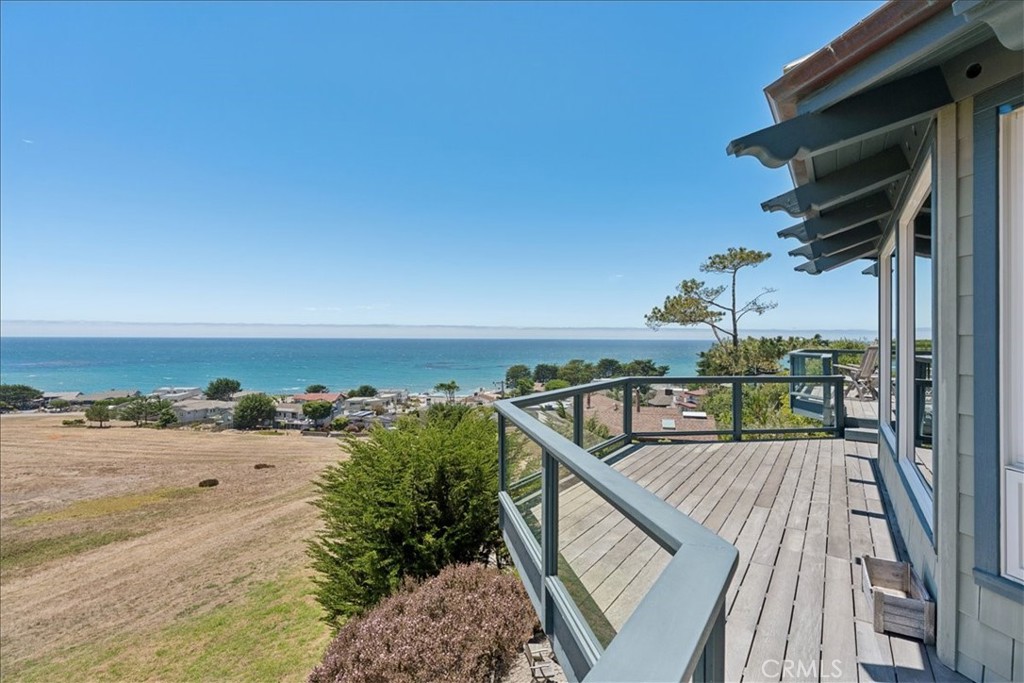380 Huntington Road Cambria, CA 93428 - Photo 27 of 75 Deck off of living room.