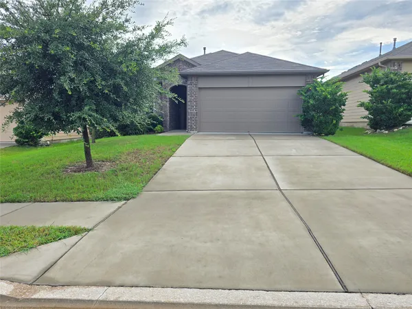 a view of house and garden