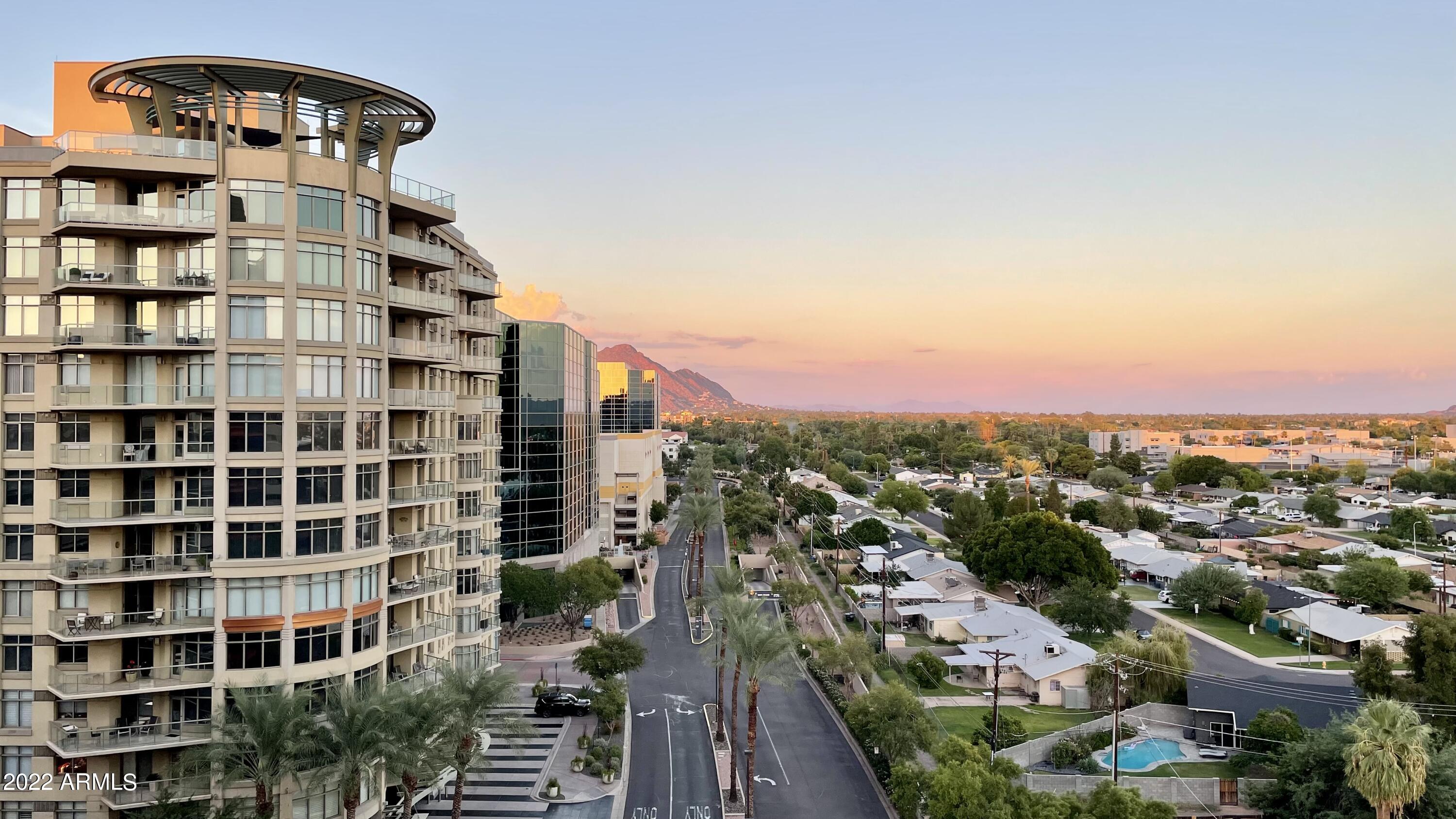 4808 North 24th Street, Unit 1007 Phoenix, AZ 85016 - Photo 18 of 19 a view of a city with tall buildings