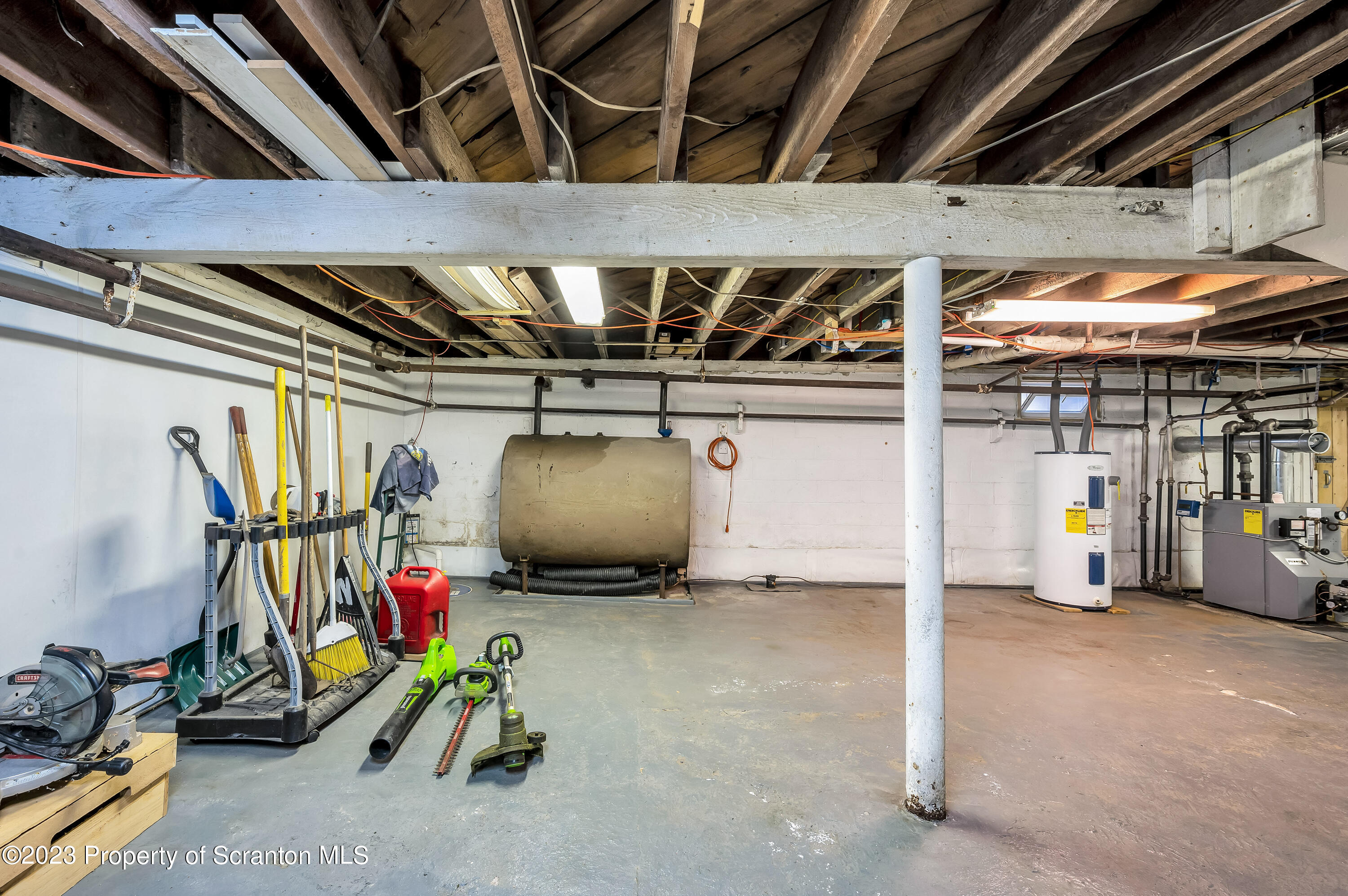 709 Meade Street Throop, PA 18512 - Photo 29 of 37 a view of storage and utility room