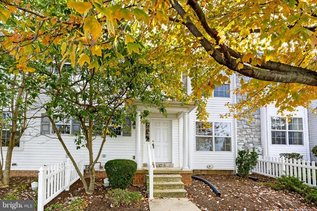 a view of a house with a tree in front of it