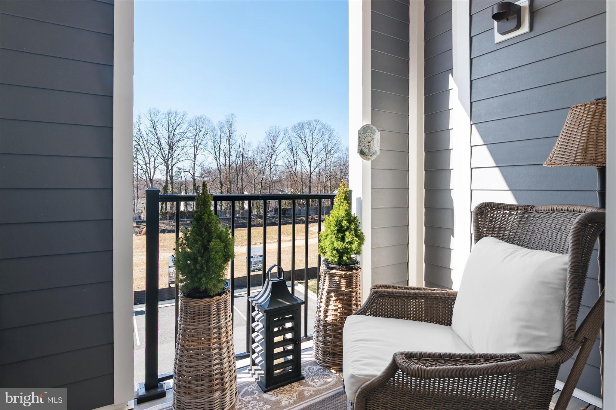 78 Old Mill Bottom Road North, Unit 211 Annapolis, MD 21409 - Photo 18 of 37 a view of balcony with furniture