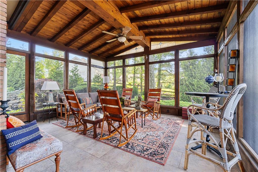 1789 Hastings Mill Road Pittsburgh, PA 15241 - Photo 17 of 46 a view of a dining room with furniture water view and mountain view