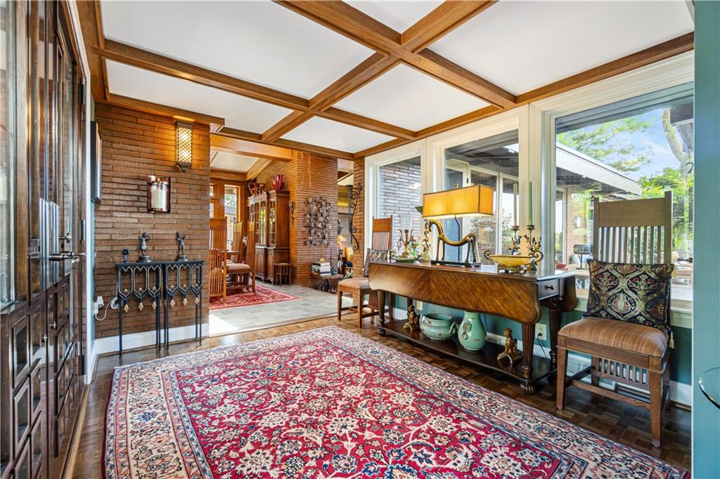 1789 Hastings Mill Road Pittsburgh, PA 15241 - Photo 7 of 46 a living room with furniture a rug and a large window