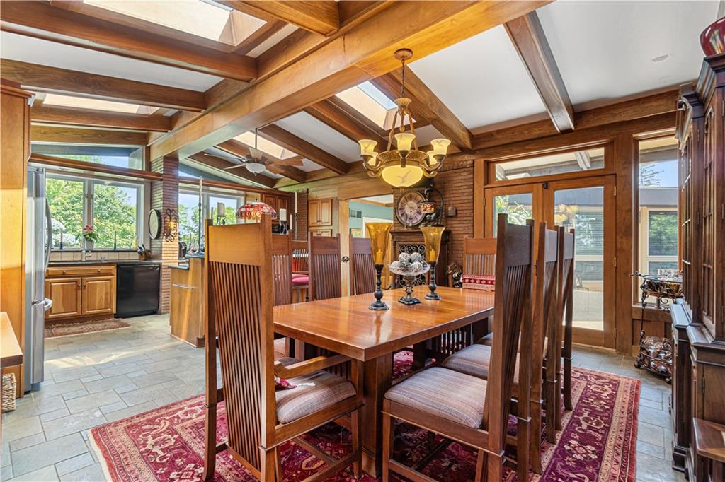 1789 Hastings Mill Road Pittsburgh, PA 15241 - Photo 10 of 46 a view of a dining room with furniture window and outside view