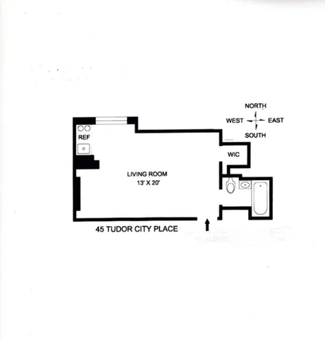 $269,000 | 45 Tudor City Place, Unit 1116 | Midtown East