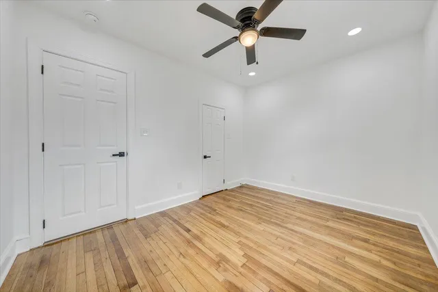 wooden floor in an empty room