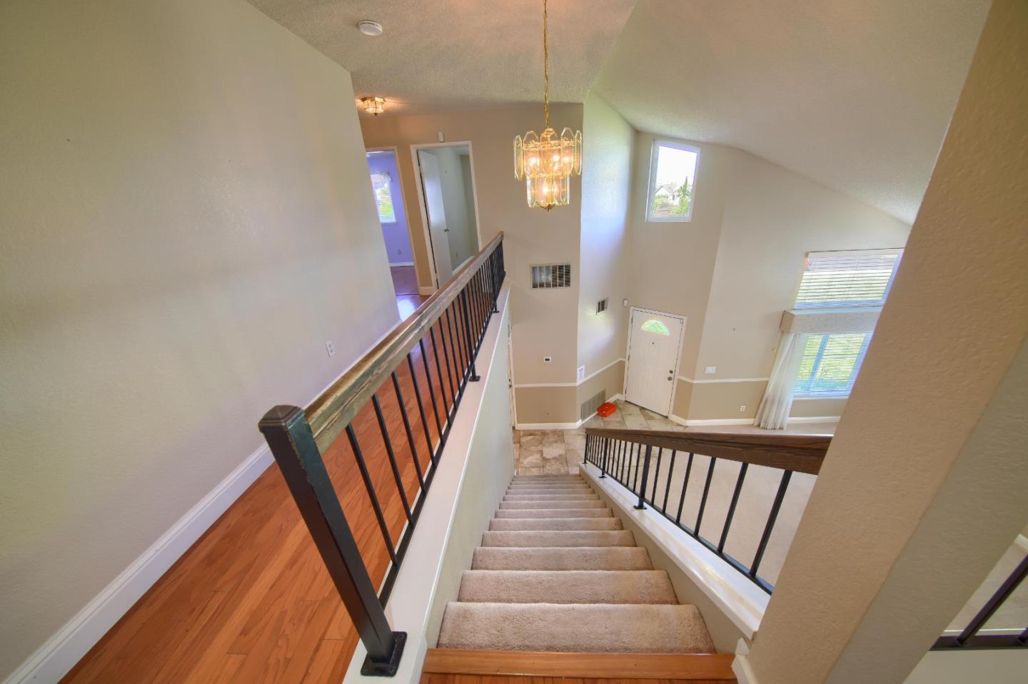 2911 Sunflower Drive Antioch, CA 94531 - Photo 30 of 69 a view of staircase with wooden floor and fan