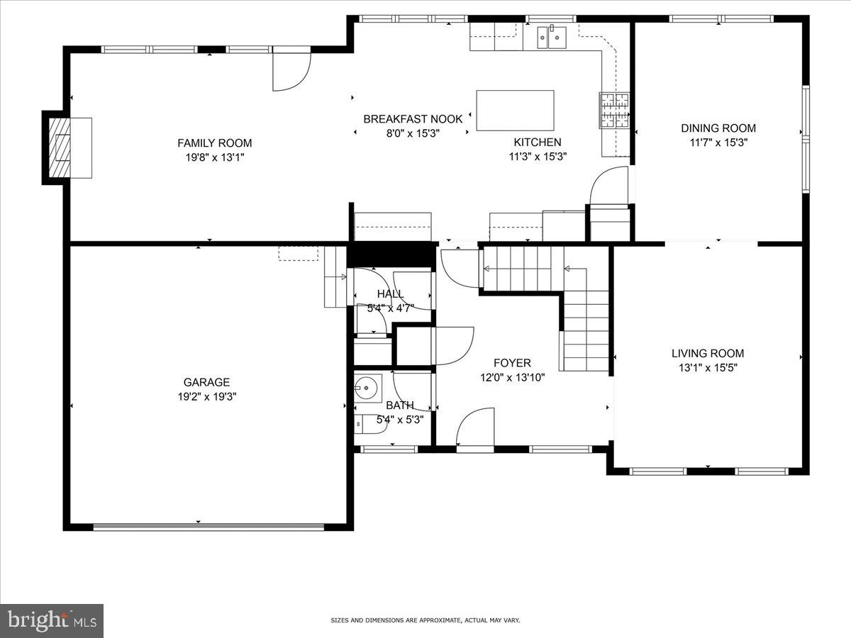 7010 Club House Circle New Market, MD 21774 - Photo 87 of 90 Main level Floor Plan