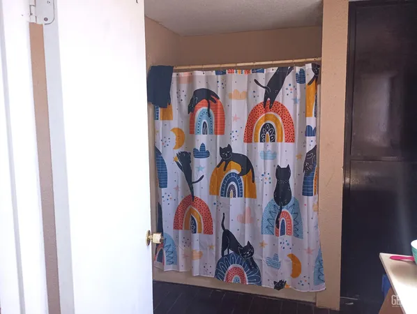 a view of front door