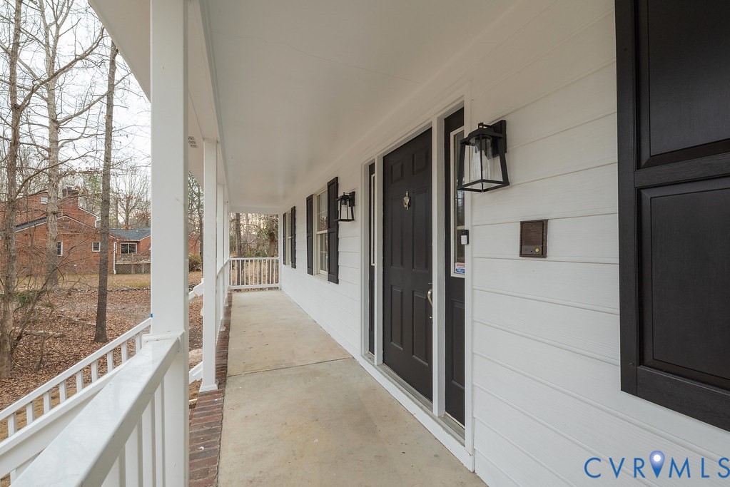 View of porch