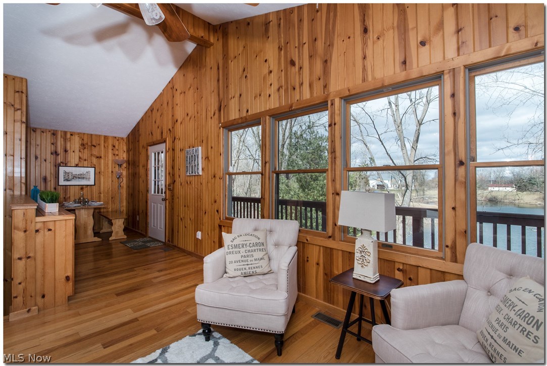 763 Barlow Road Hudson, OH 44236 - Photo 28 of 35 Guest House Eating Area and Gorgeous Views