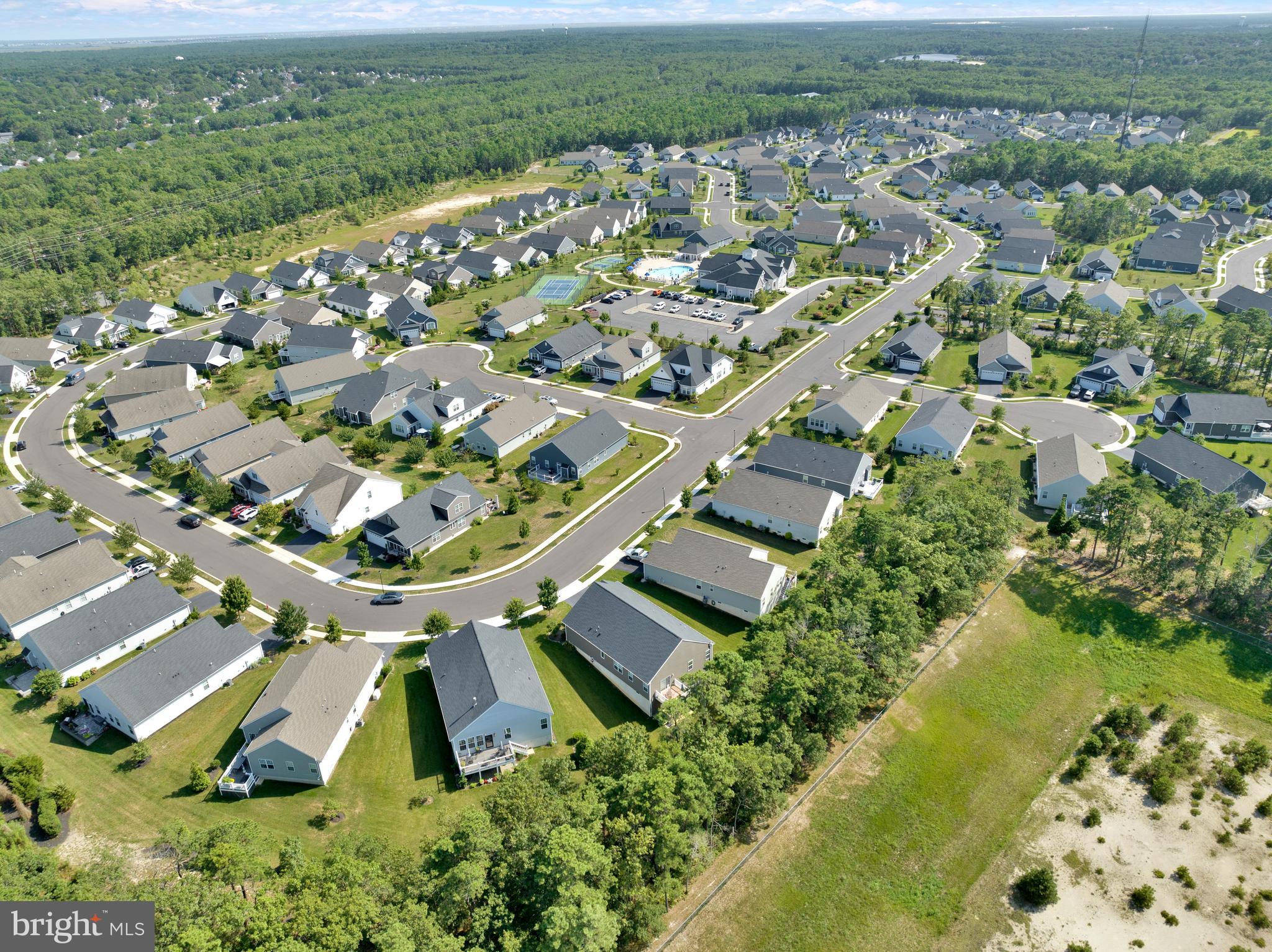 66 Butler Drive Barnegat, NJ 08005 - Photo 35 of 49 an aerial view of residential houses with outdoor space