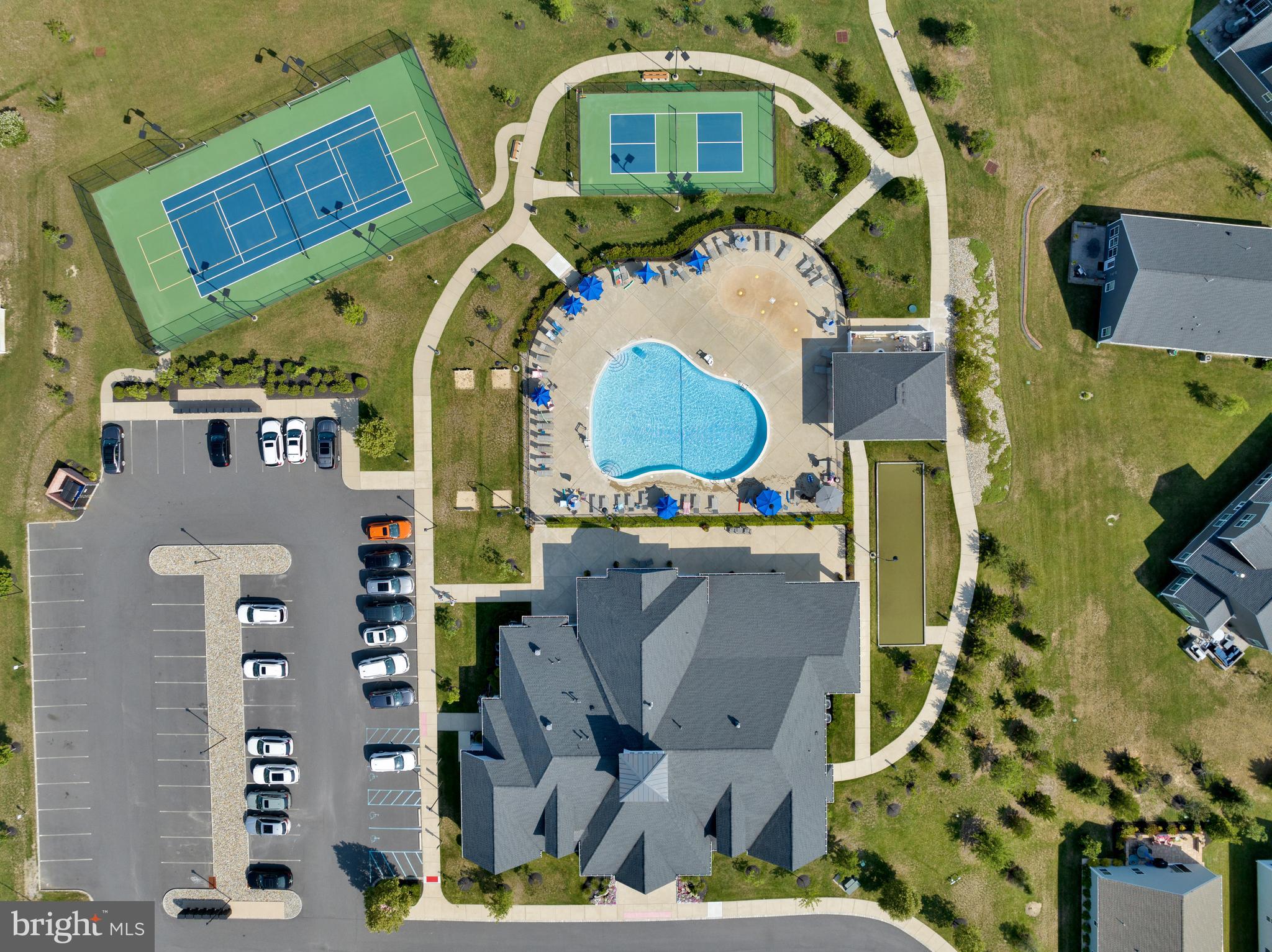 66 Butler Drive Barnegat, NJ 08005 - Photo 37 of 49 an aerial view of a house with a swimming pool