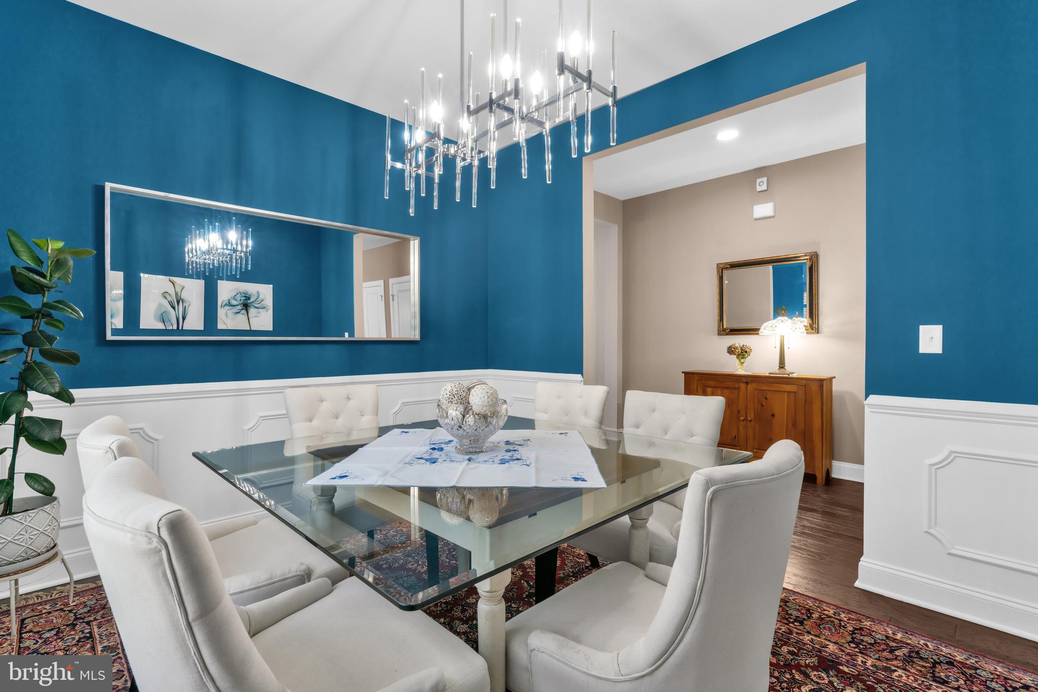 66 Butler Drive Barnegat, NJ 08005 - Photo 6 of 49 a view of a dining room with furniture and chandelier