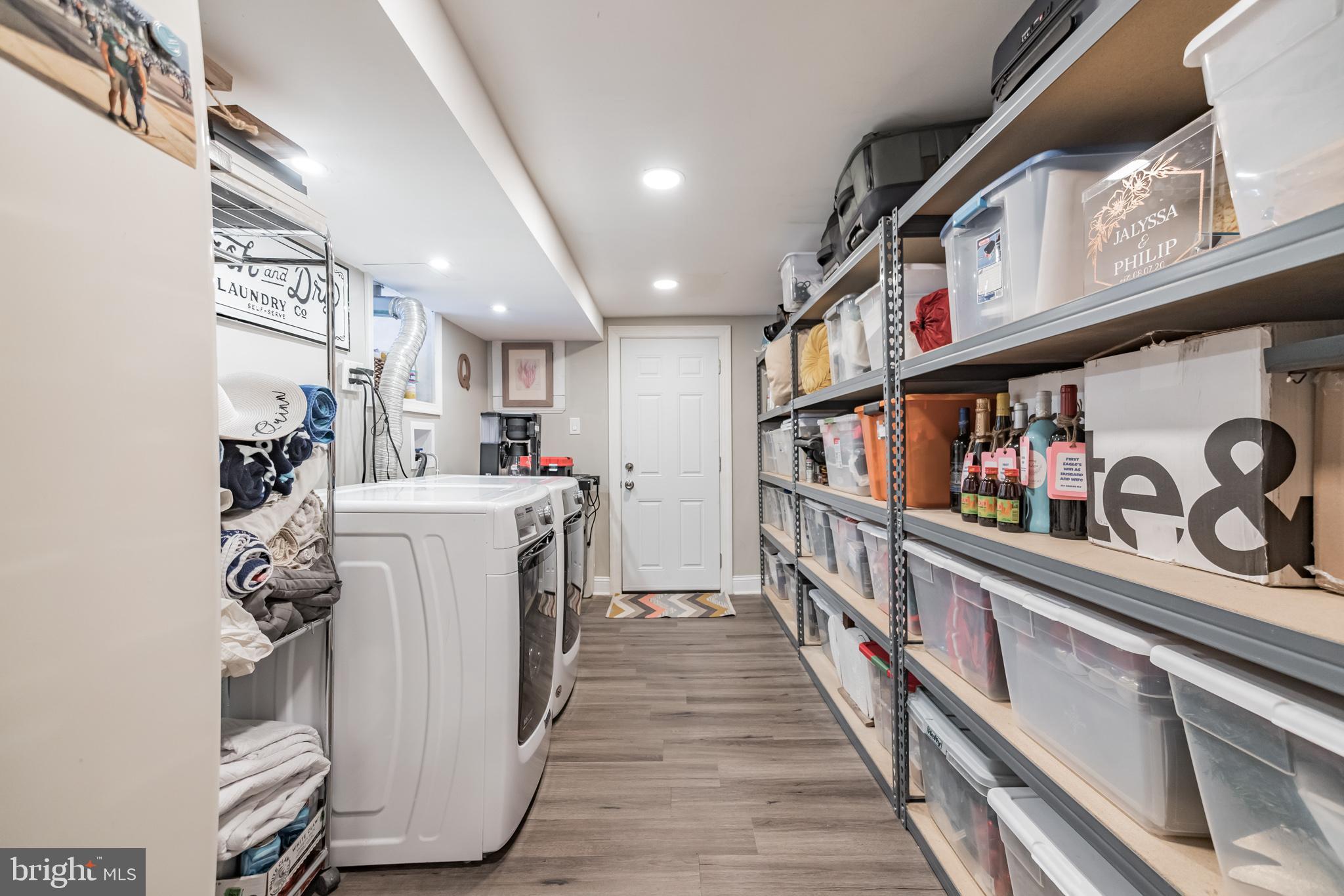 657 Gerhard Street Philadelphia, PA 19128 - Photo 26 of 36 Basement Storage area and Laundry
