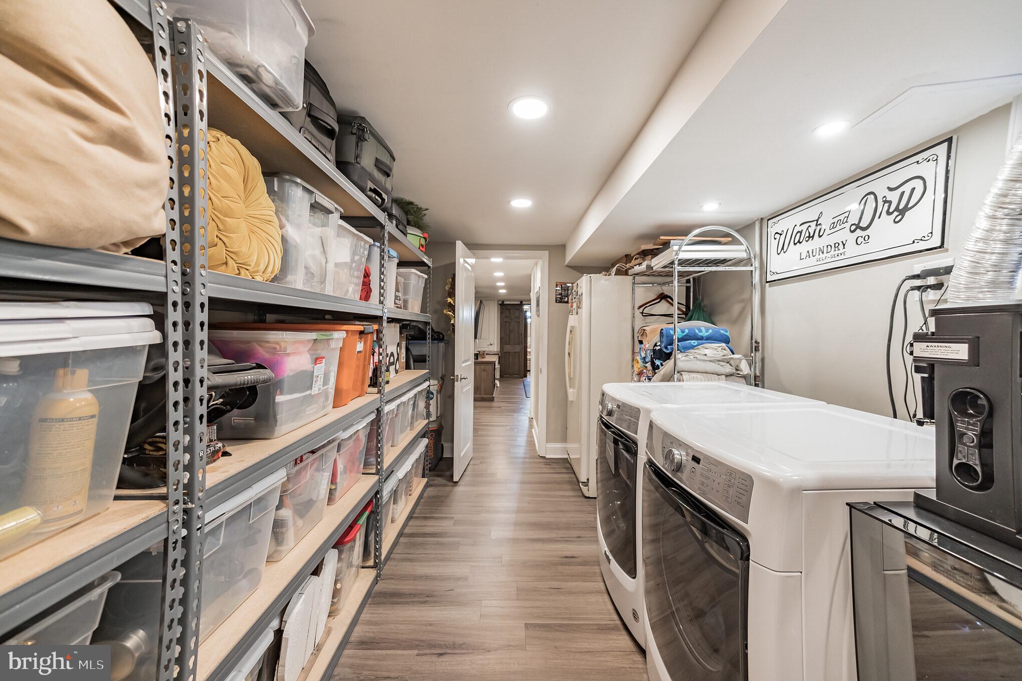 657 Gerhard Street Philadelphia, PA 19128 - Photo 27 of 36 Basement Storage area and Laundry