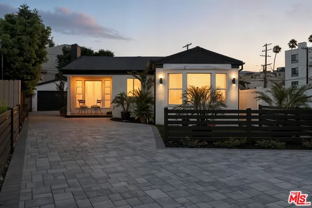 a view of a house with a porch