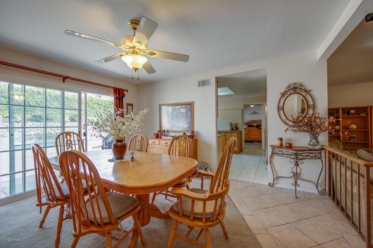 4295 Springfield Street Simi Valley, CA 93063 - Photo 7 of 40 a view of a dining room with furniture window and outside view