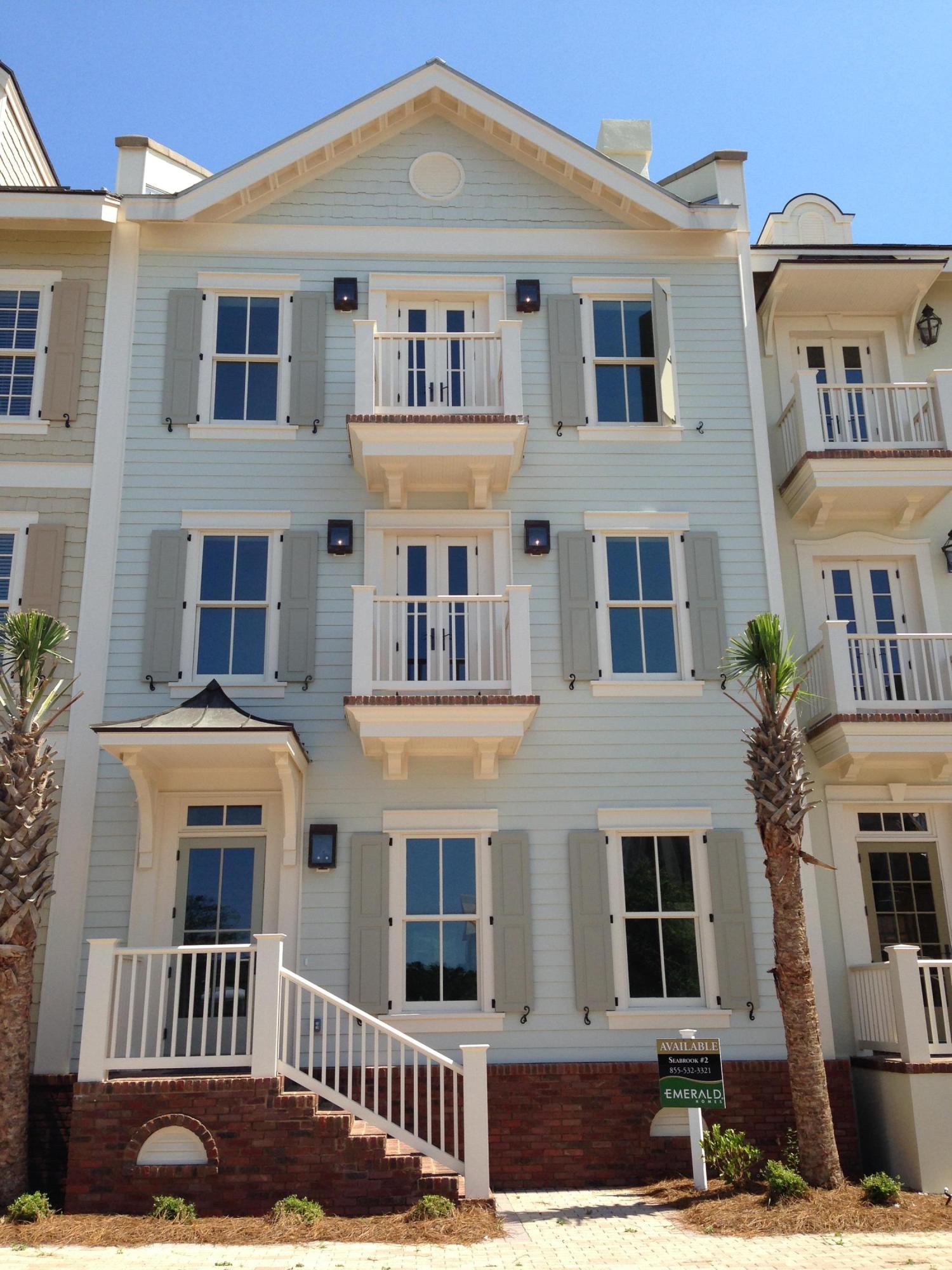 2 Prominence Inlet Beach, Unit 2 Inlet Beach, FL 32461 - Photo 1 of 2 a front view of residential houses