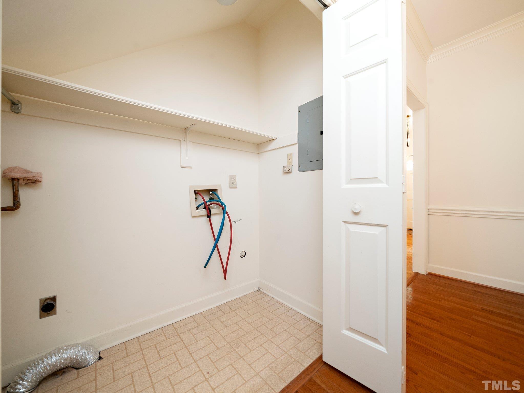 417 Weathergreen Drive Raleigh, NC 27615 - Photo 22 of 37 a view of entryway with wooden floor