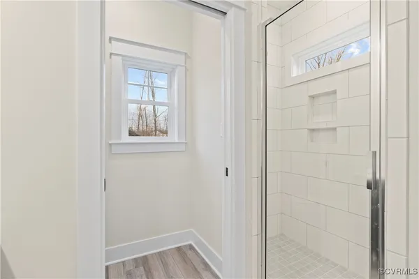 a view of front door with a door