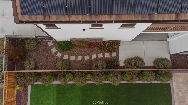 a view of outdoor space and swimming pool