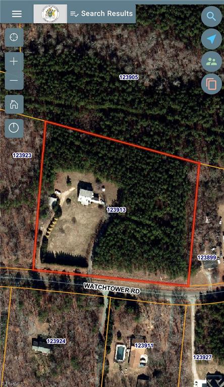 5127 Watchtower Road Julian, NC 27283 - Photo 39 of 39 GIS map