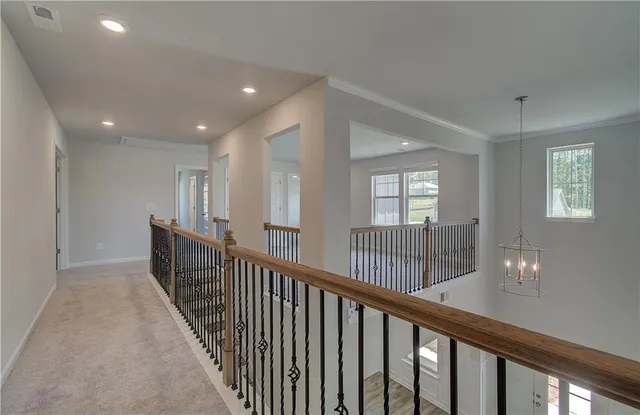 a view of empty room