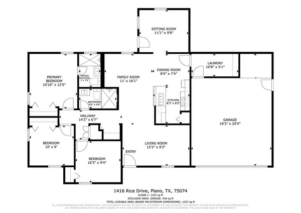 $349,900 | 1416 Rice Drive, Plano, TX 75074