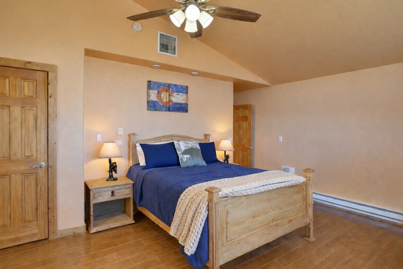 155 Lamb Mountain Road Fairplay, CO 80440 - Photo 23 of 48 a bedroom with bed and window